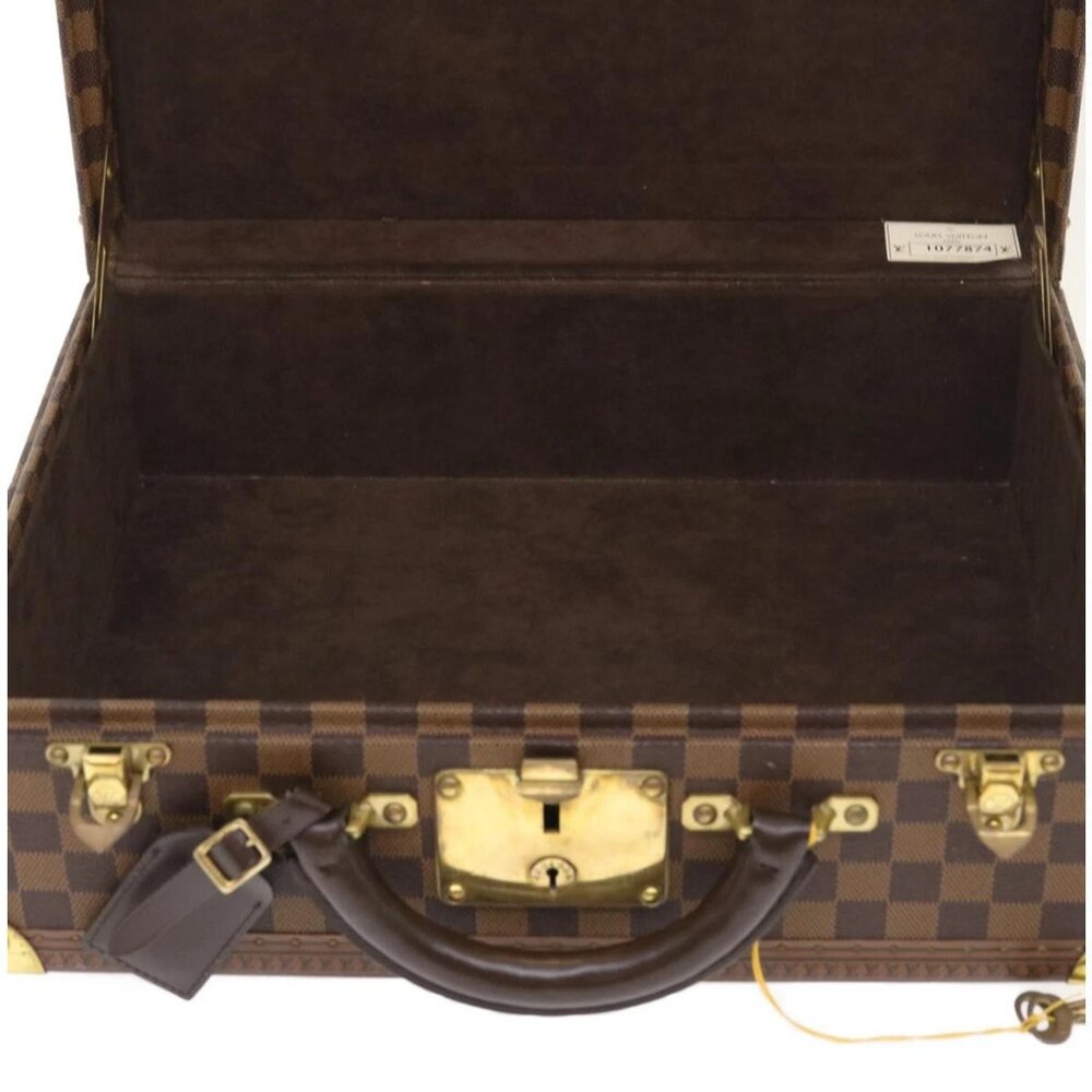 LOUIS VUITTON Damier Ebene Cotteville 40 Trunk LV Auth 29607SV - Picture 12 of 15